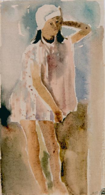 Самохвалов А.Н. Девочка в панамке. (Девочка в розовом). 1929 Самохвалов А.Н. Девочка в панамке. (Девочка в розовом). 1929